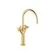 DORNBRACHT-Waschtisch-Einlochbatterie-mit-erhoehtem-Standfuss-TARA-22533892-Messing-gebuerstet-23kt-Gold-22533892-28 gallery number 1